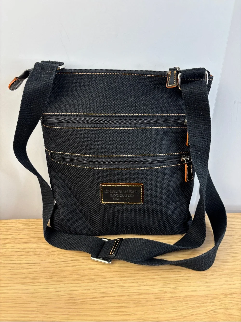Colombian Bags Brand Crafted Since 1977 Black Crossbody
